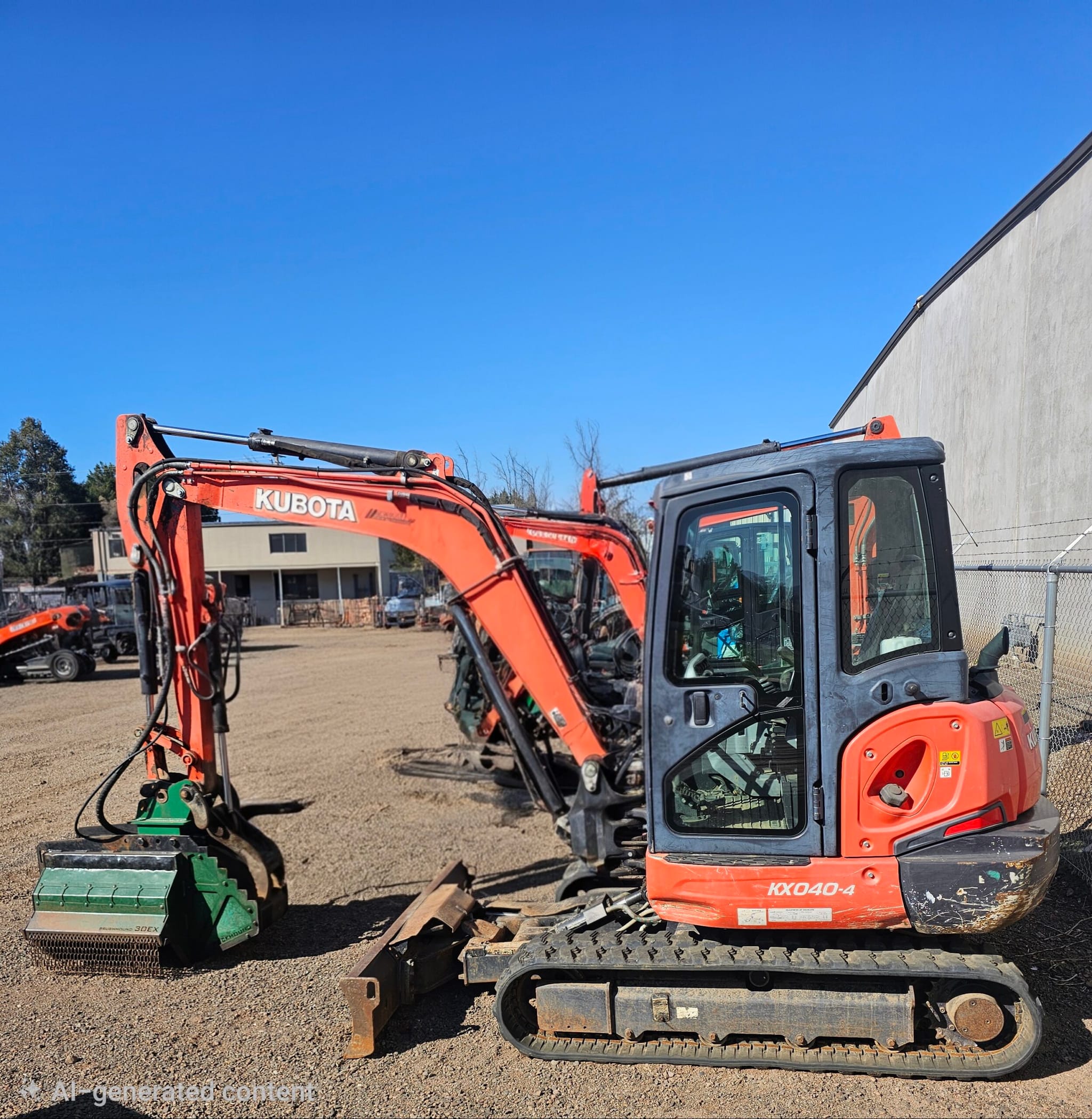 2018 KUBOTA KX040-4