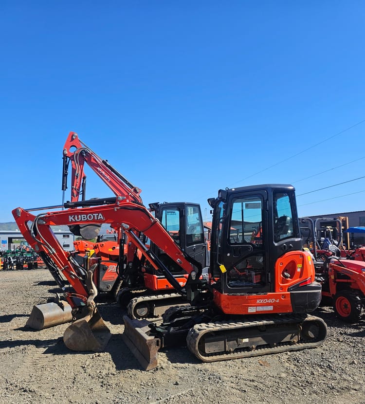 2018 KUBOTA KX040-4